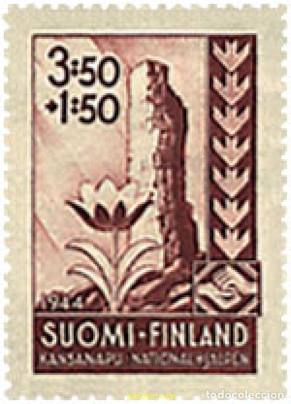 Sellos: 93407 MNH FINLANDIA 1944 A BENEFICIO DEL AUXILIO NACIONAL