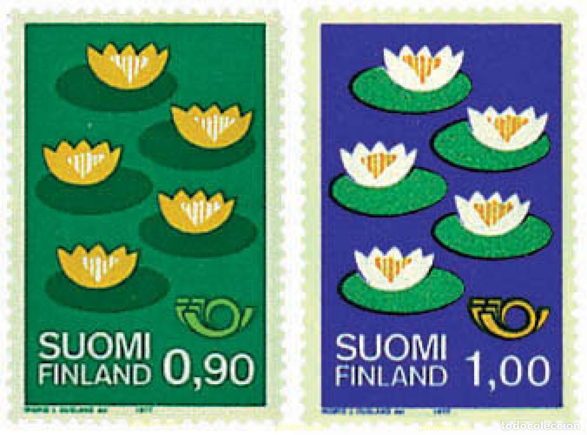 Sellos: 98354 MNH FINLANDIA 1977 NORDEN 77. CONVENCION PARA LA PROTECCION DE LA NATURALEZA