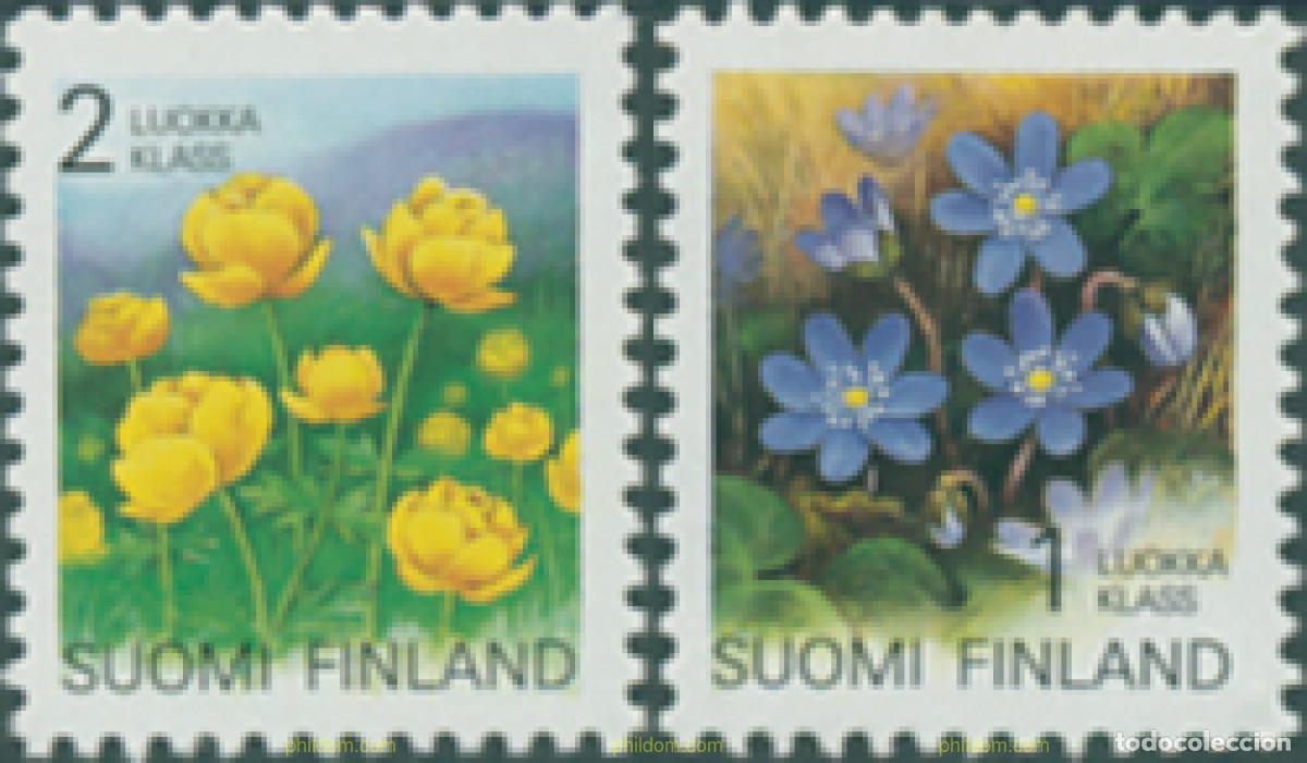 Sellos: 98834 MNH FINLANDIA 1992 FLORA