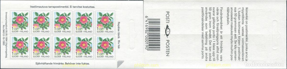 Sellos: 2061 MNH FINLANDIA 1994 FLORA