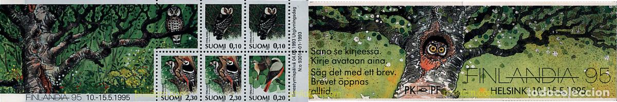 Sellos: 2816 MNH FINLANDIA 1993 AVES