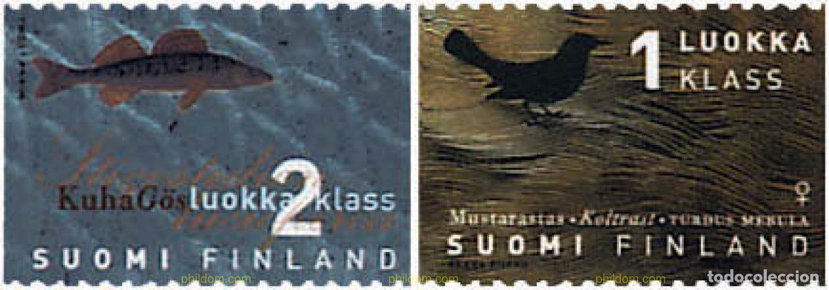 Sellos: 87696 MNH FINLANDIA 1998 FAUNA REGIONAL