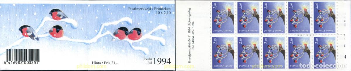 Sellos: 3219 MNH FINLANDIA 1994 NAVIDAD