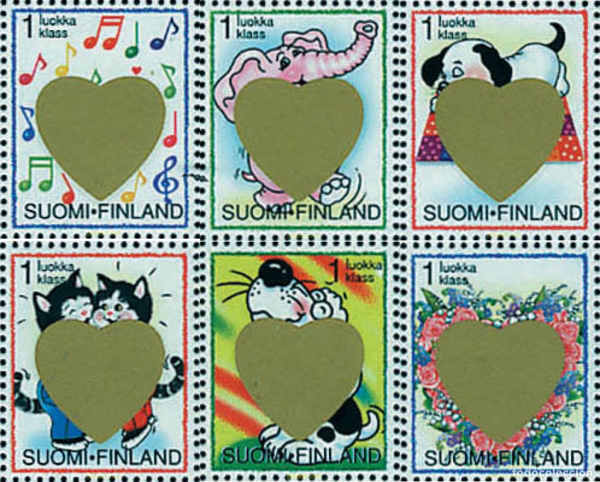 Sellos: 127315 MNH FINLANDIA 1998 DIA DE SAN VALENTIN