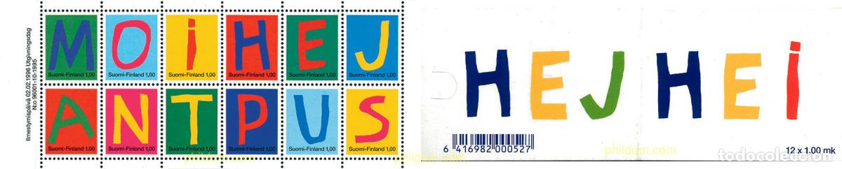 Sellos: 3229 MNH FINLANDIA 1996 SELLOS CON MENSAJE