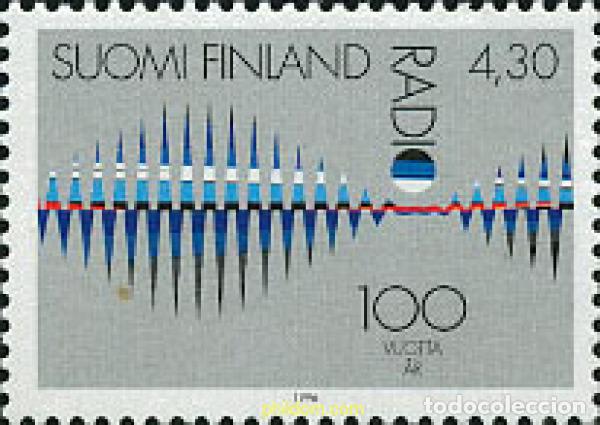 Sellos: 46467 MNH FINLANDIA 1996 CENTENARIO DE LA RADIO