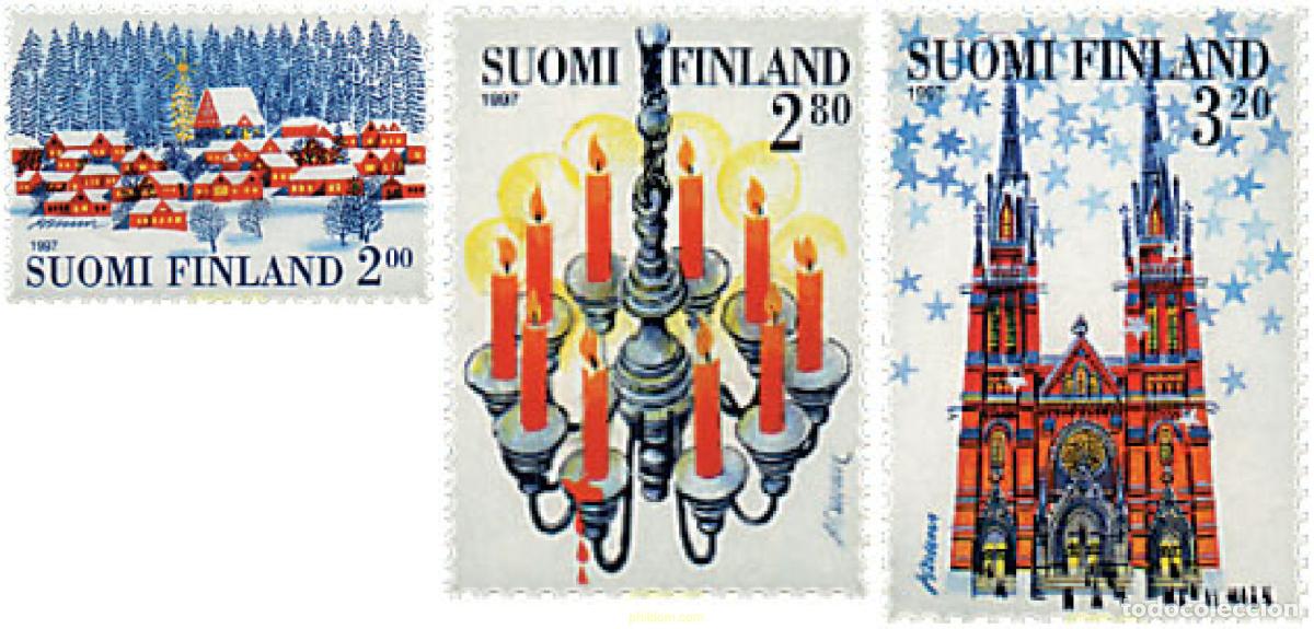 Sellos: 46474 MNH FINLANDIA 1997 NAVIDAD