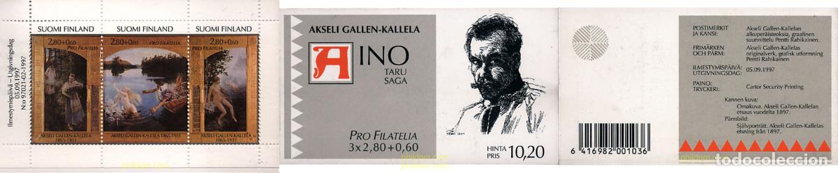 Sellos: 3308 MNH FINLANDIA 1997 DIA DEL SELLO. PRO FILATELIA