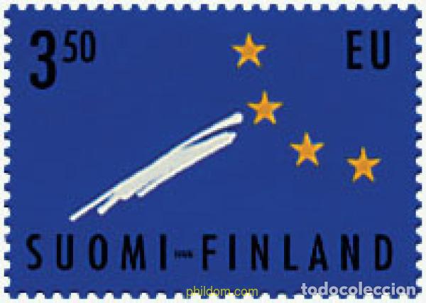 Sellos: 46462 MNH FINLANDIA 1995 ADHESION DE FINLANDIA A LA UNION EUROPEA