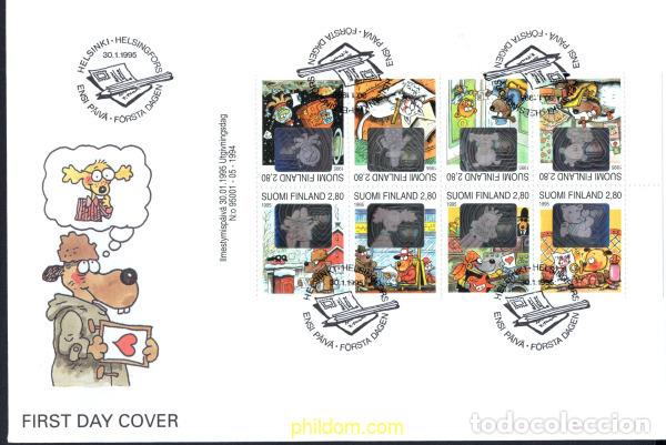 Sellos: 558614 MNH FINLANDIA 1995 SELLOS PARA EL CORREO DE SAN VALENTIN