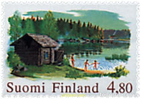 Sellos: 87708 MNH FINLANDIA 1999 SAUNA FINLANDESA