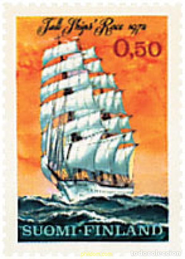 Sellos: 65324 MNH FINLANDIA 1972 REGATA DE BUQUES ESCUELA