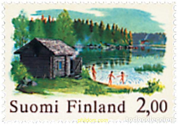 Sellos: 46443 MNH FINLANDIA 1977 SAUNA FILANDESA