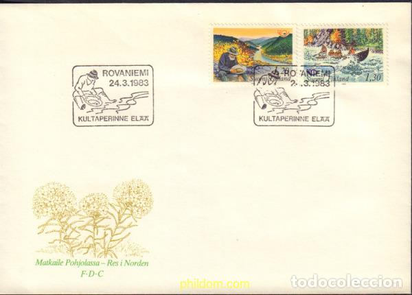 Sellos: 376853 MNH FINLANDIA 1983 NORDEN 83. TURISMO EN ESCANDINAVIA