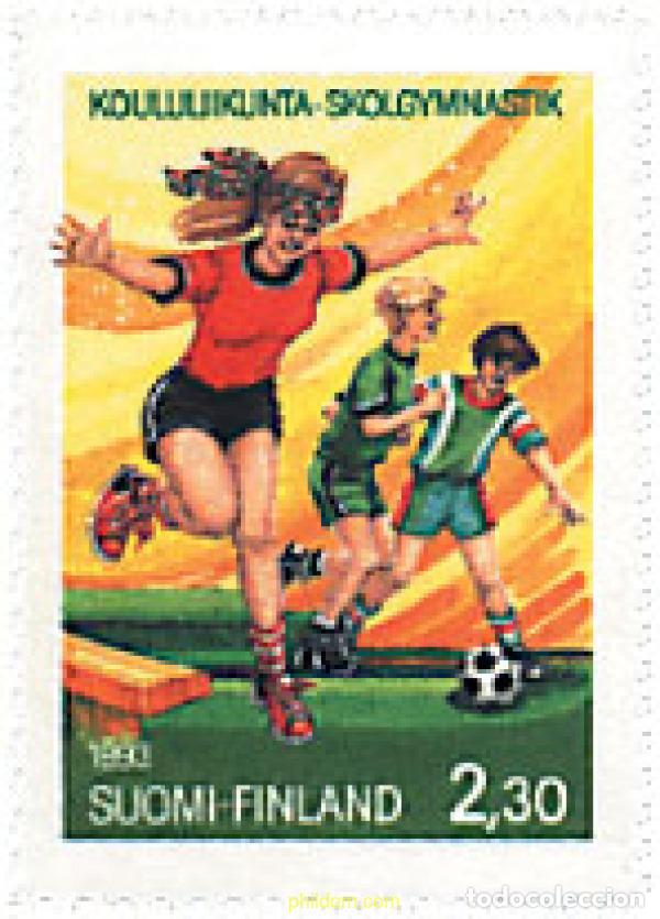 Sellos: 65354 MNH FINLANDIA 1993 150 ANIVERSARIO DE LA EDUCACION FISICA