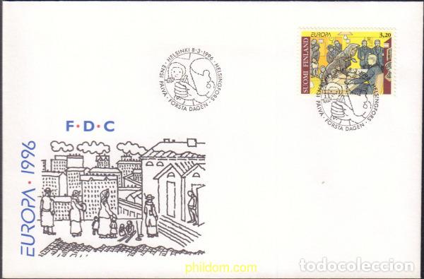 Sellos: 24500 MNH FINLANDIA 1996 EUROPA CEPT. MUJERES CELEBRES