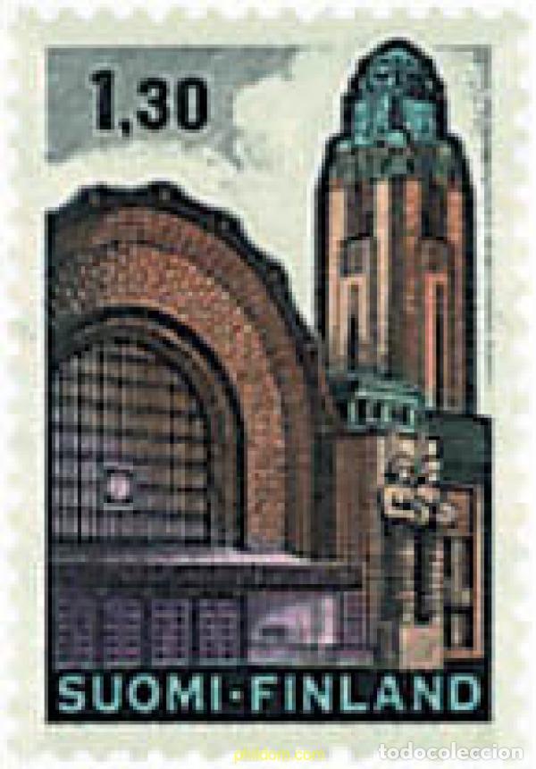 Sellos: 59645 MNH FINLANDIA 1971 ESTACION DE HELSINKI