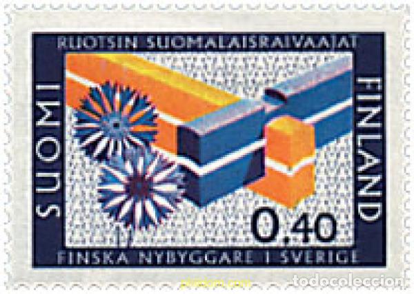 Francobolli: 338400 HINGED FINLANDIA 1967 COMUNIDAD FINLANDESA EN SUECIA