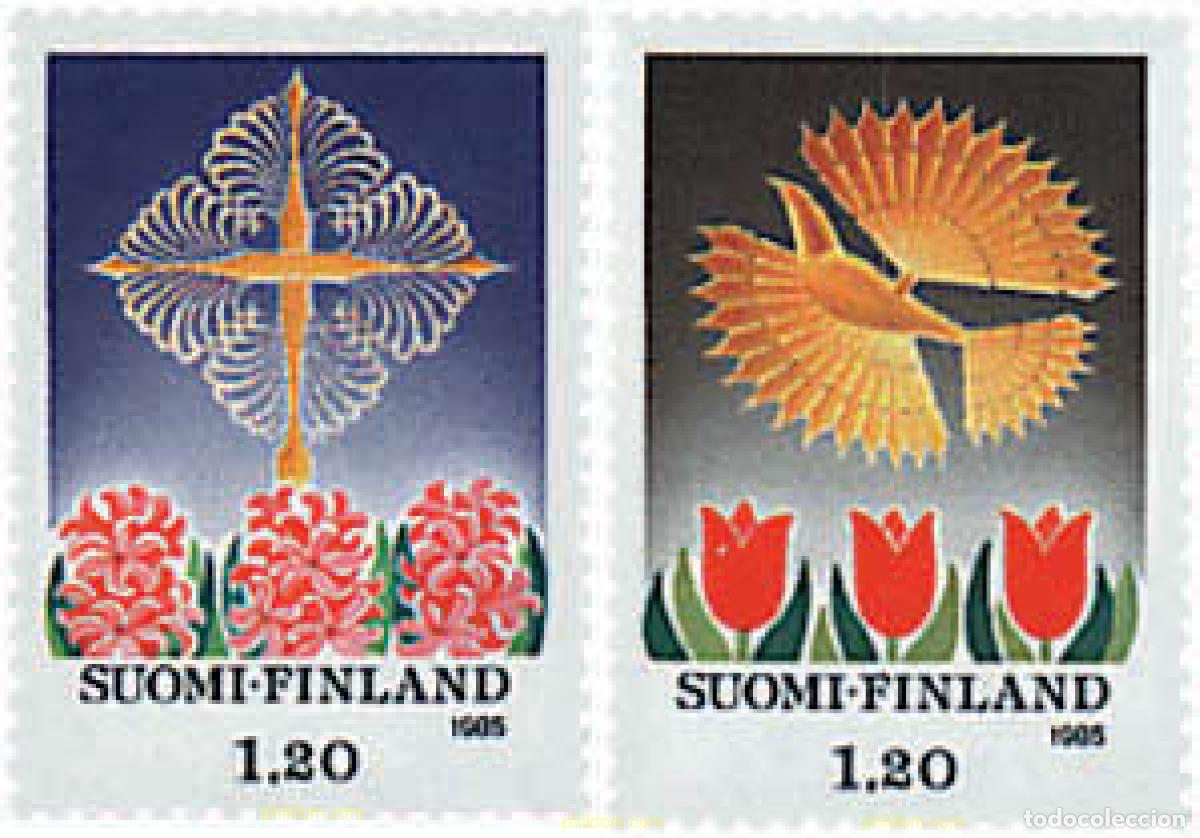 Sellos: 98831 MNH FINLANDIA 1985 NAVIDAD