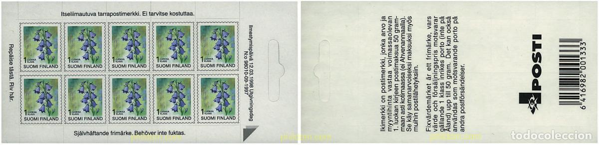 Sellos: 2064 MNH FINLANDIA 1998 FLORA