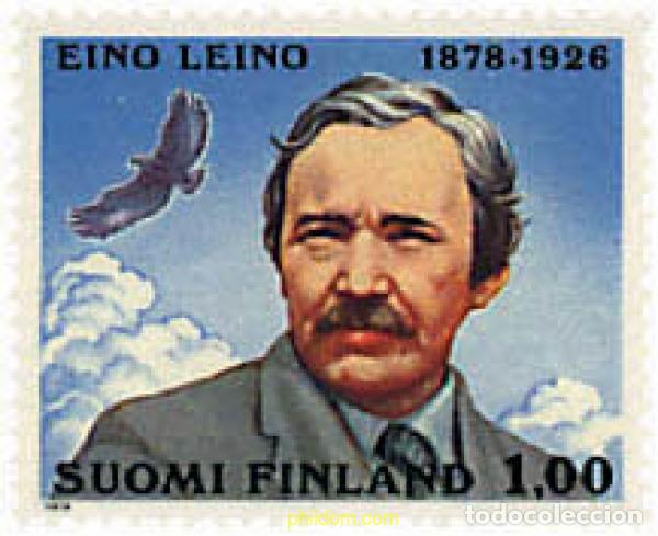 Sellos: 46447 MNH FINLANDIA 1978 CENTENARIO DEL NACIMIENTO DE EINO LEINO
