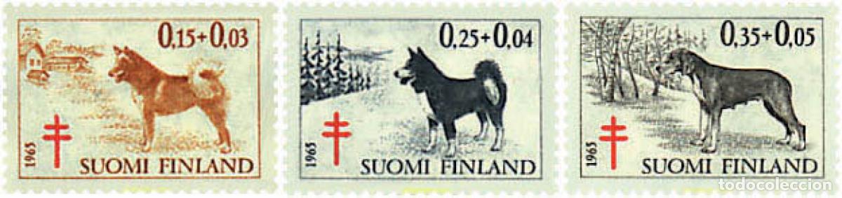 Sellos: 87617 MNH FINLANDIA 1965 A BENEFICIO DE LAS OBRAS ANTI-TUBERCULOSIS