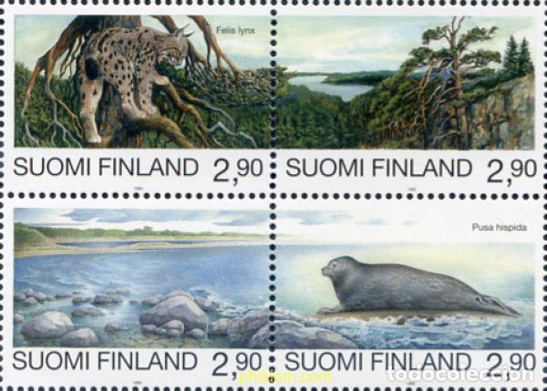 Sellos: 109764 MNH FINLANDIA 1995 PROTECCION DE LA NATURALEZA