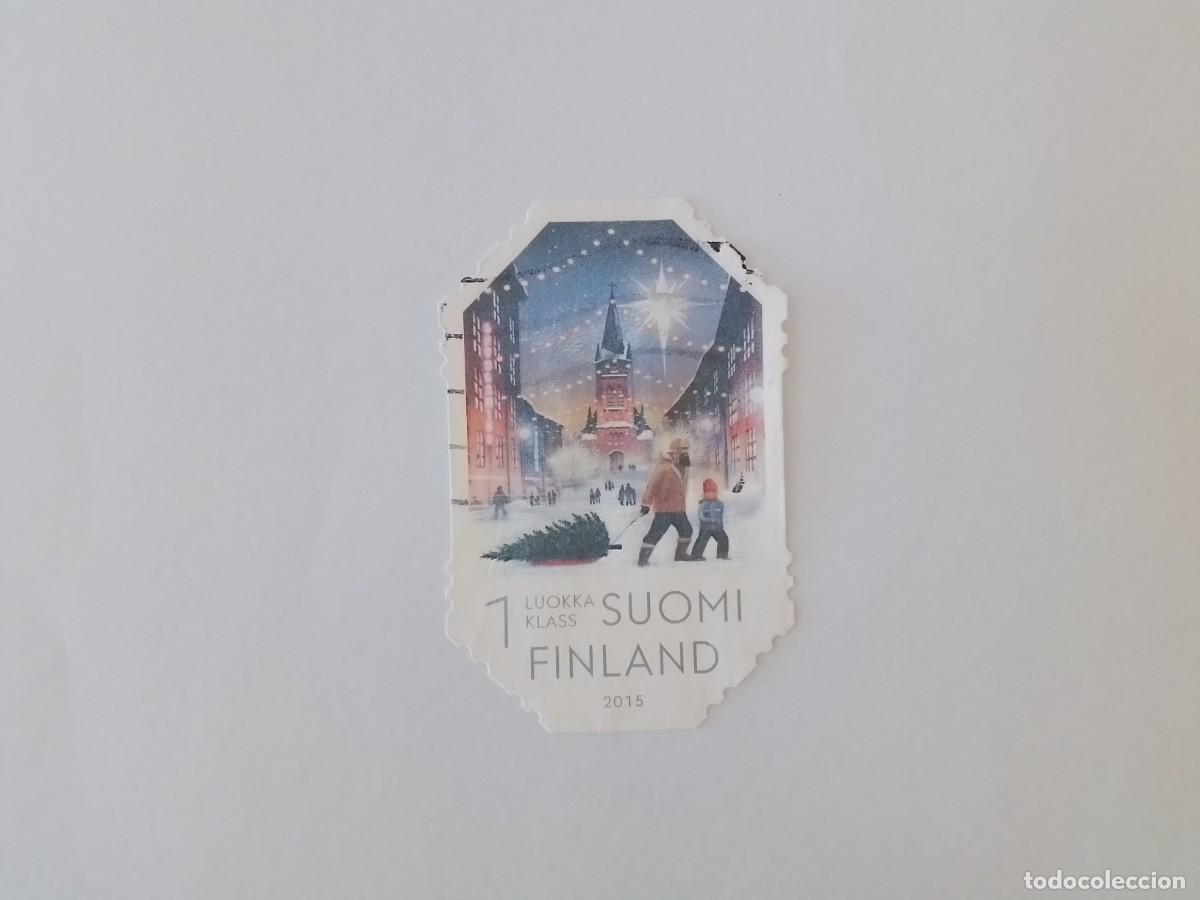 Sellos: A&Ntilde;O 2015 FINLANDIA SELLO USADO