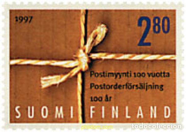 Sellos: 46471 MNH FINLANDIA 1997 CENTENARIO DE LA VENTA POR CORRESPONDENCIA EN FINLANDIA