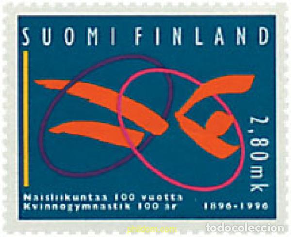 Sellos: 65358 MNH FINLANDIA 1996 CENTENARIO DEL DEPORTE FEMENINO EN FINLANDIA