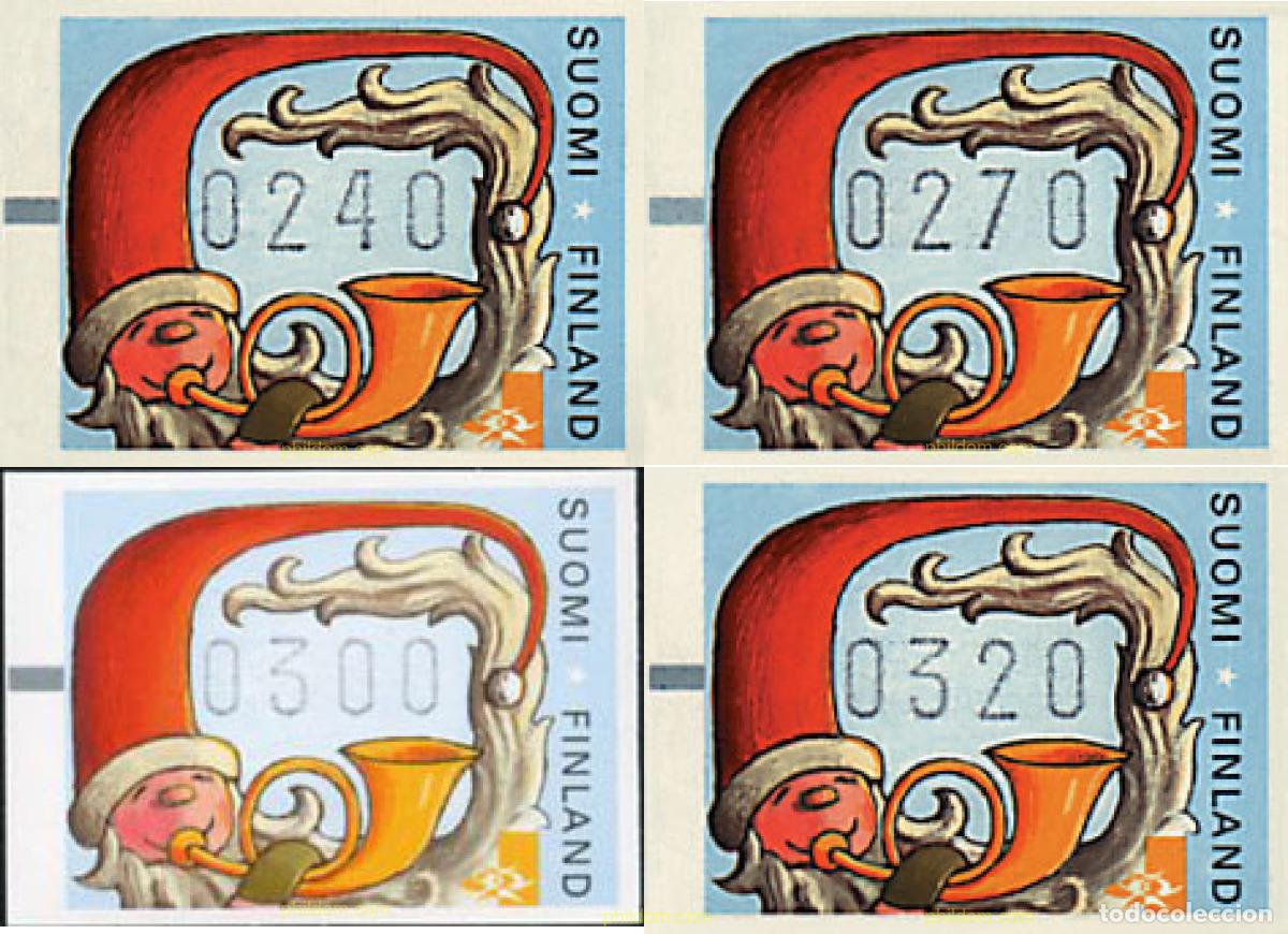 Sellos: 87690 MNH FINLANDIA 1997 NAVIDAD