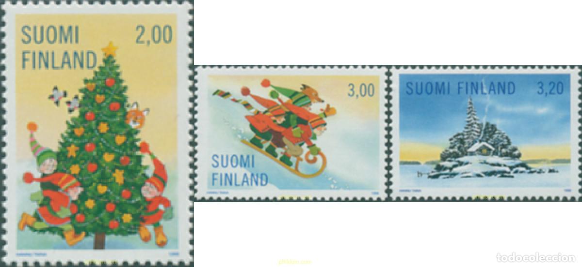 Sellos: 46476 MNH FINLANDIA 1998 NAVIDAD