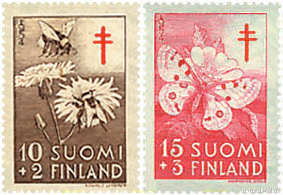 Sellos: 266851 MNH FINLANDIA 1954 ANTITUBERCULOSIS