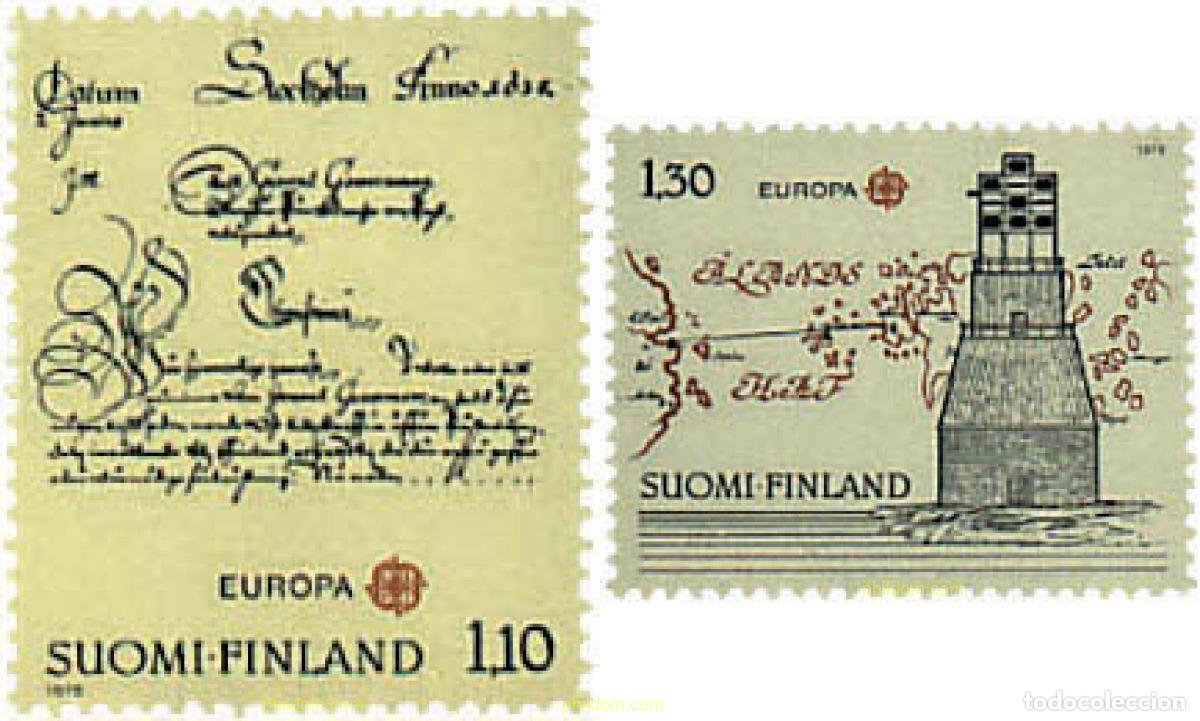 Sellos: 62375 MNH FINLANDIA 1979 EUROPA CEPT. COMUNICACIONES