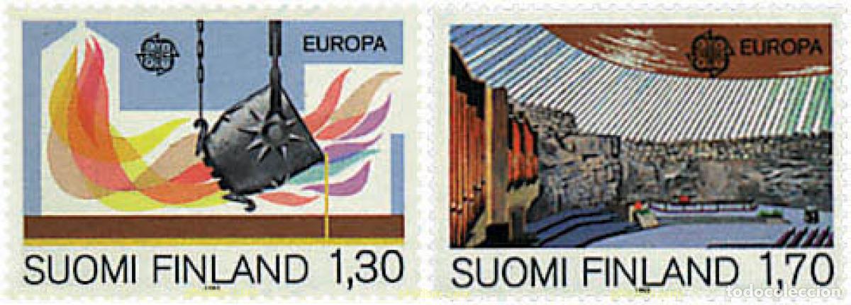 Sellos: 62515 MNH FINLANDIA 1983 EUROPA CEPT. GRANDES OBRAS DE LA HUMANIDAD