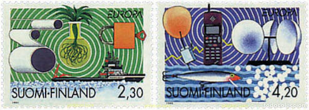 Sellos: 62889 MNH FINLANDIA 1994 EUROPA CEPT. GRANDES DESCUBRIMIENTOS