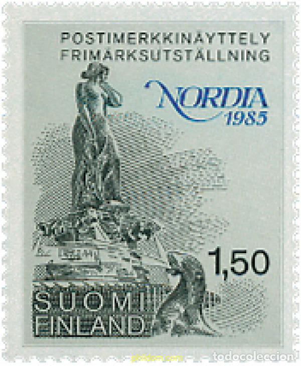 Sellos: 103159 MNH FINLANDIA 1985 NORDIA 85. EXPOSICION FILATELICA