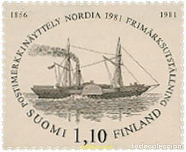 Sellos: 103074 MNH FINLANDIA 1981 NORDIA 81. EXPOSICION FILATELICA Y 125 ANIVERSARIO DEL SELLO