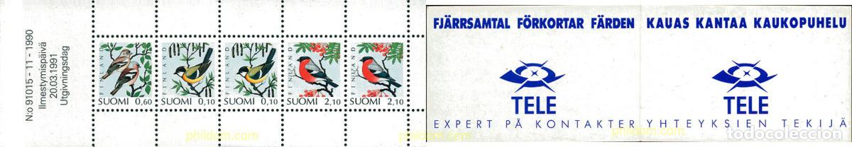 Sellos: 2815 MNH FINLANDIA 1991 AVES