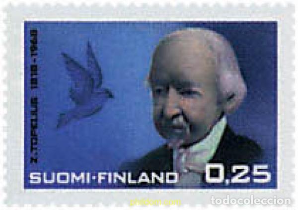 Sellos: 46435 MNH FINLANDIA 1968 150 ANIVERSARIO DEL NACIMIENTO DE ZACHARIAS TOPELIUS