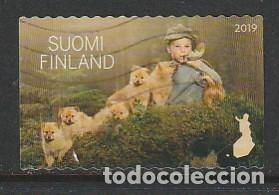 Sellos: FINLANDIA, SELLO USADO