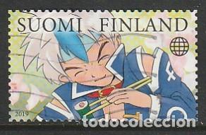 Sellos: FINLANDIA, SELLO USADO
