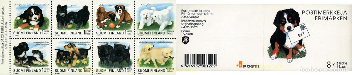 Sellos: 3120 MNH FINLANDIA 1998 CACHORROS