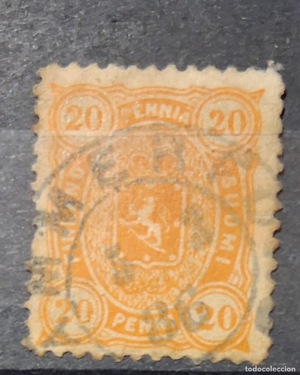 Sellos: FINLANDIA, 1885, CAT.YT.23.