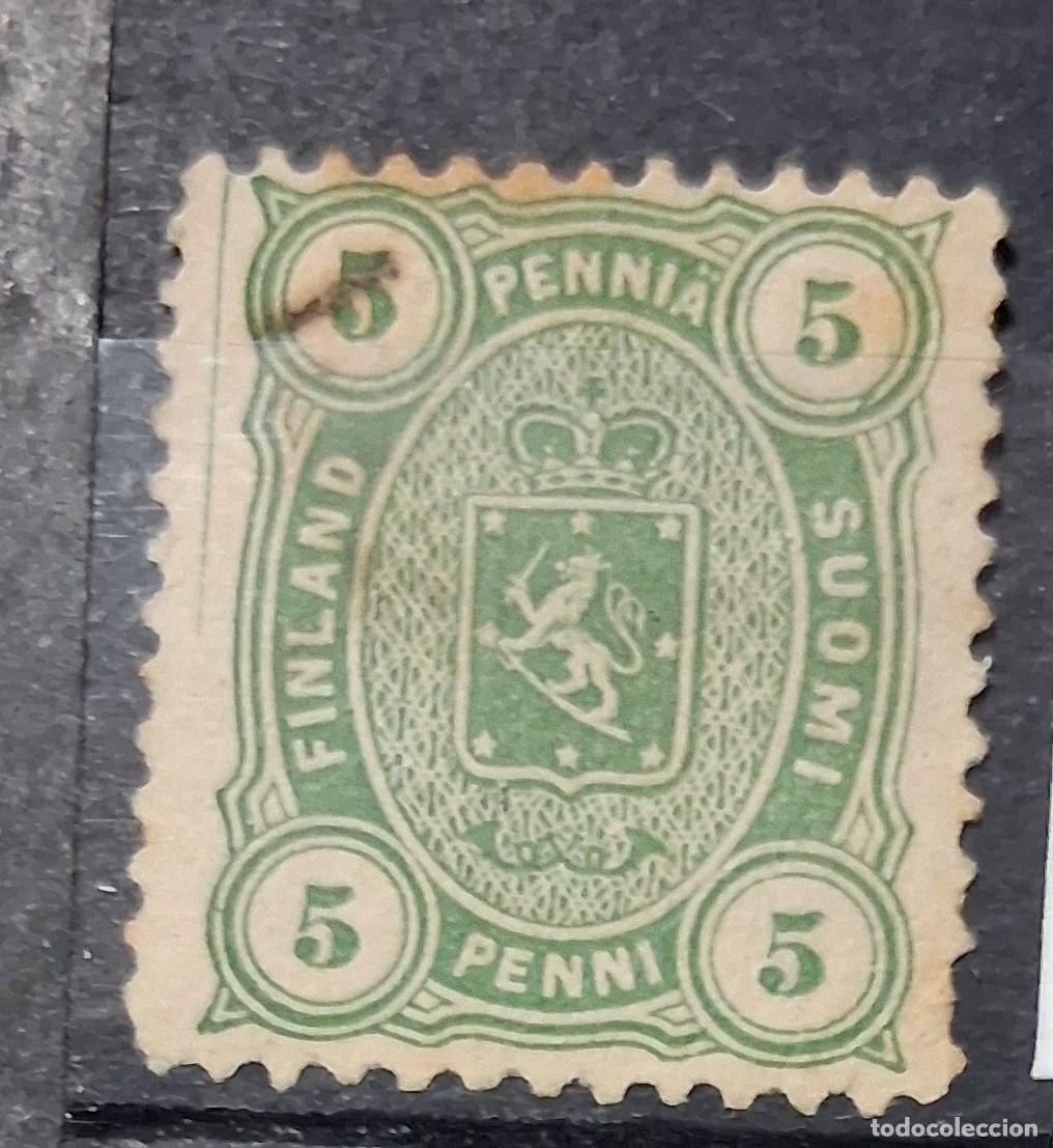 Sellos: FINLANDIA, 1885, CAT.YT.21.