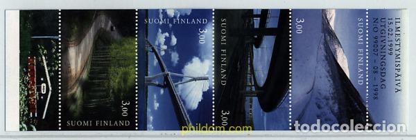 Sellos: 128004 MNH FINLANDIA 1999 BICENTENARIO DE LA ADMINISTRACION DE PUENTES Y CAMINOS