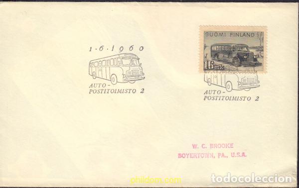 Sellos: 575292 MNH FINLANDIA 1946 AUTOBUS POSTAL