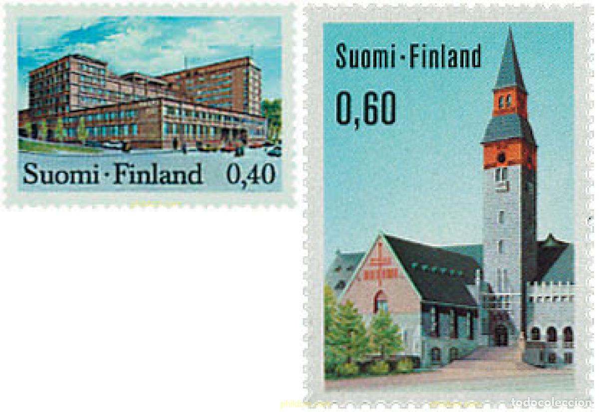 Sellos: 40993 MNH FINLANDIA 1973 MOTIVOS VARIOS