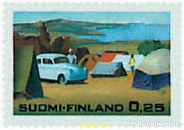 Sellos: 40991 MNH FINLANDIA 1968 TURISMO DE VERANO