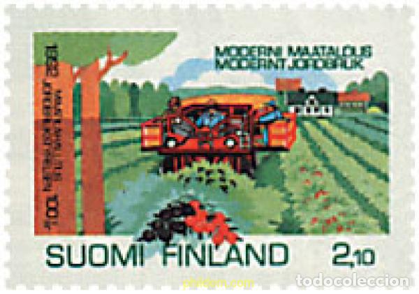 Sellos: 46459 MNH FINLANDIA 1992 CENTENARIO DE LA DIRECCION GENERAL DE LA AGRICULTURA